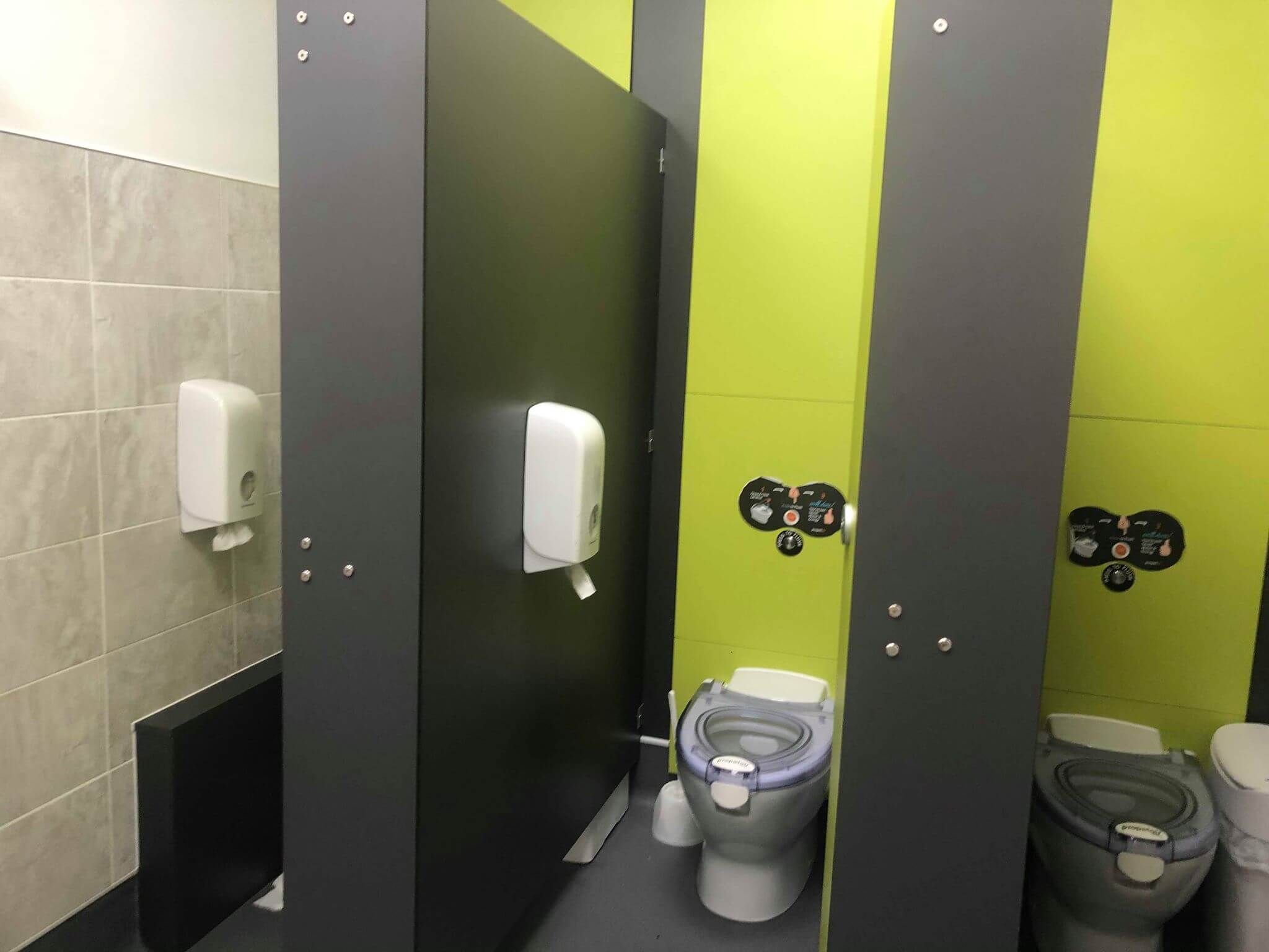 Image may contain: Toilet, Corner, Bathroom, Indoors, Room