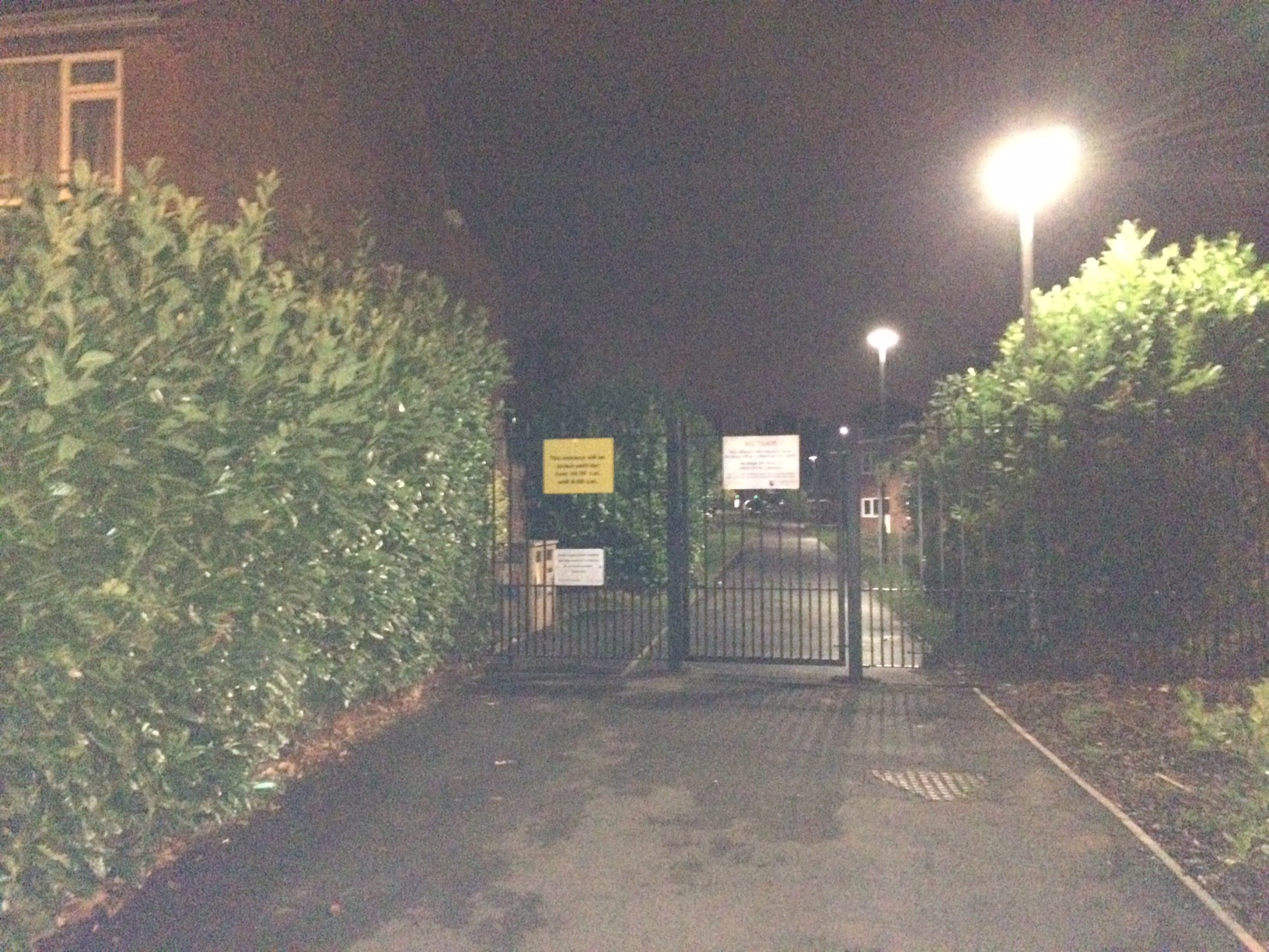 The gate in question