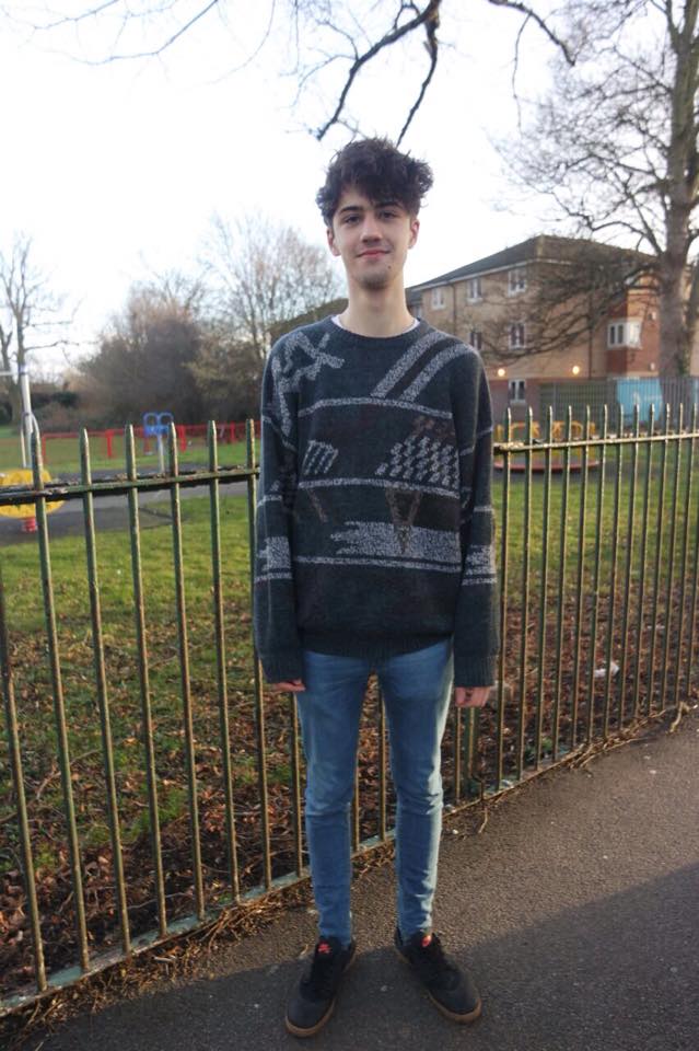 Just A Man with Love For A Vintage Jumper.