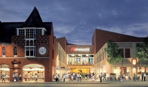 Artist's depiction of the complex