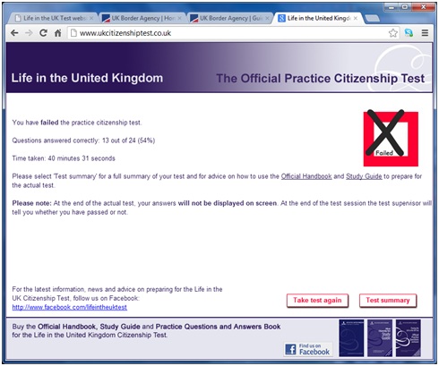 Citizenship test