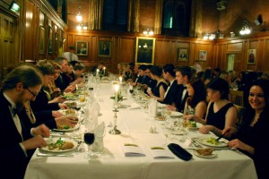 View of dinner
