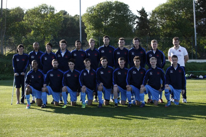 The Blues during their mid-season Spanish tour