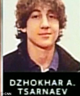 Suspect: Nineteen-year-old Dzhokar Tsarnaev and his older brother Tamerlan are believed to be responsible 