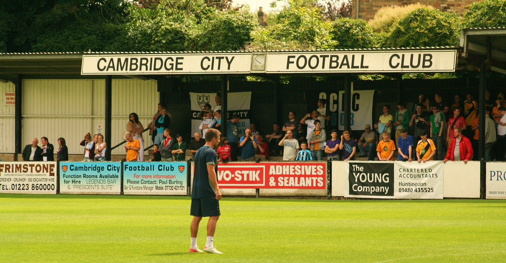 It's not for girls - Cambridge City's Milton Road ground