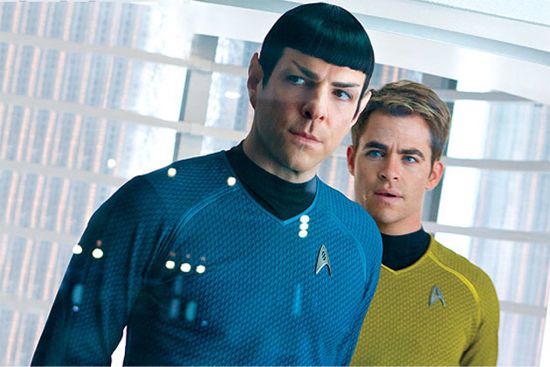 Spock wasn't sure he preferred small dots over lens-flare