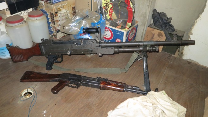 machine gun