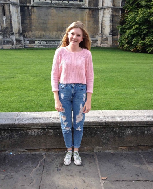 Ridin' the pink trend