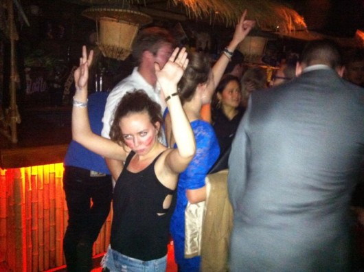 Mid-Twerk to convince the frshers of her youth