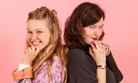 Editors-in-Chief, Kitty and Sadhbh, as featured in The Guardian earlier this year