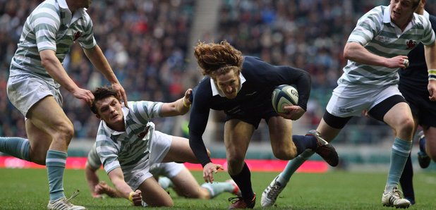 Oxford running home one of their 3 tries