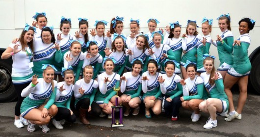 The squad at a competition last year.