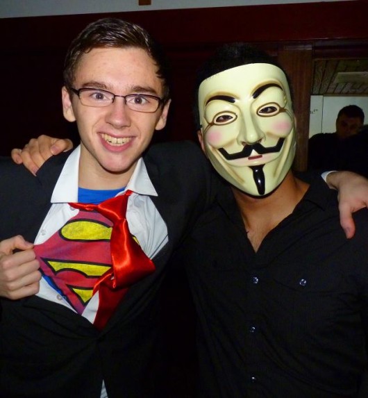 He's a compsci, sadly.