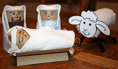 toilet roll nativity