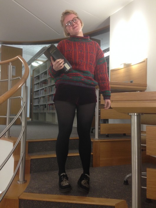 Rosie, History of Art at Fitz, tells us she chose hotpants for her date with "A History Of Archeology"