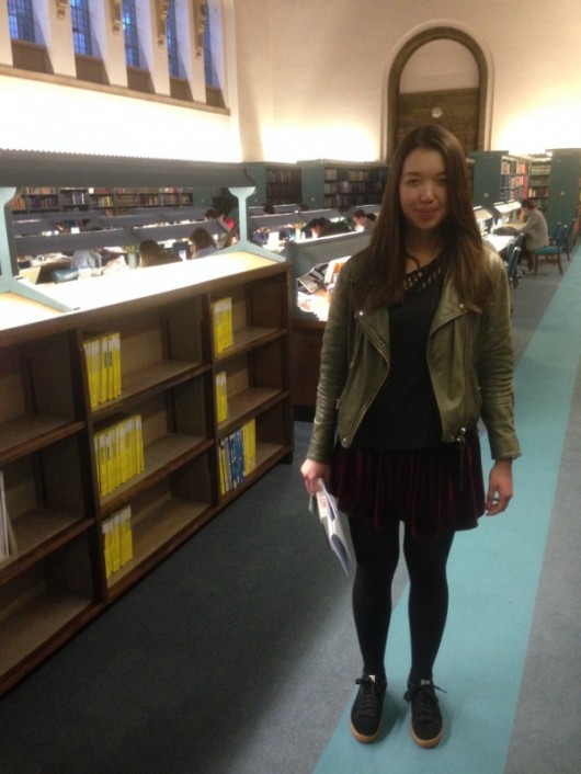 Amy, history at Trinity. 