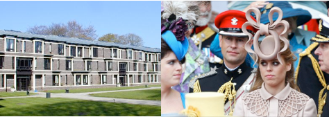 Fitz architecture and Princess Beatrice's hat - both questionable