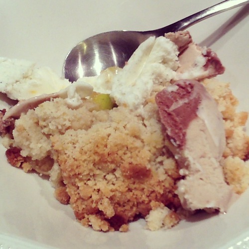 leaf crumble