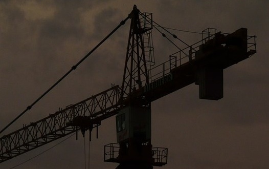 Terminus - creepy cranes over Dublin's skyline