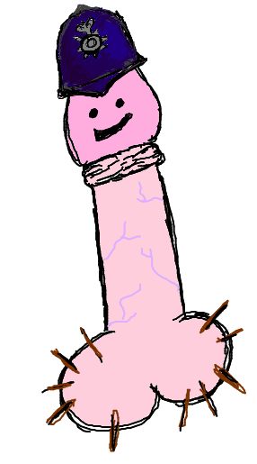 Dr Dick Police Crop
