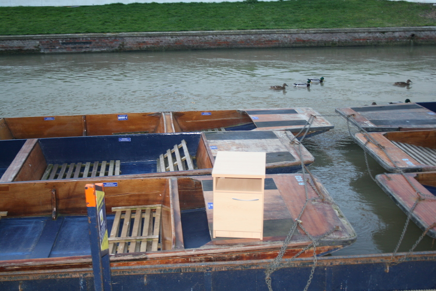 On a Punt- the word sounds naughty. Make her shudder more at Scudamore’s.