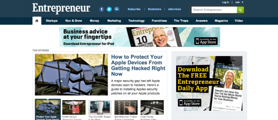 The website so slick you'll feel important just browsing.