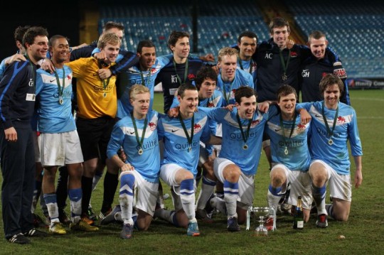 Kent was a key feature in the Blue's Varsity victory last year