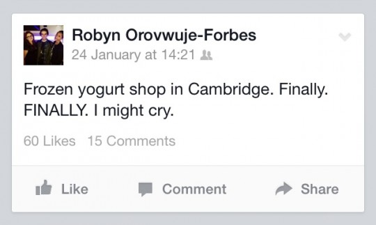 someone's excited
