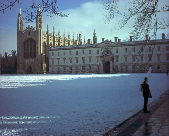King’s College in the snow?