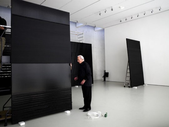 Soulages and his arty black rectangles