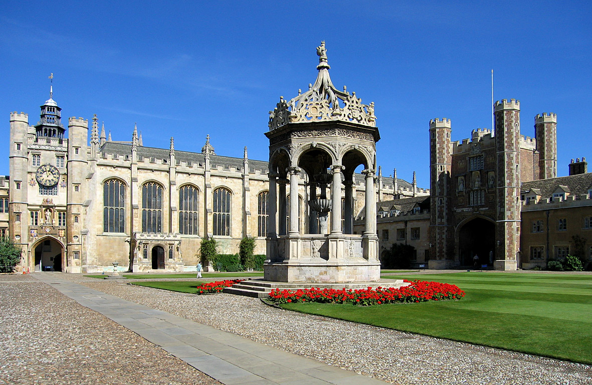 Ah, Johnity's Great Court. Reputed to be the largest enclosed court in Christendom