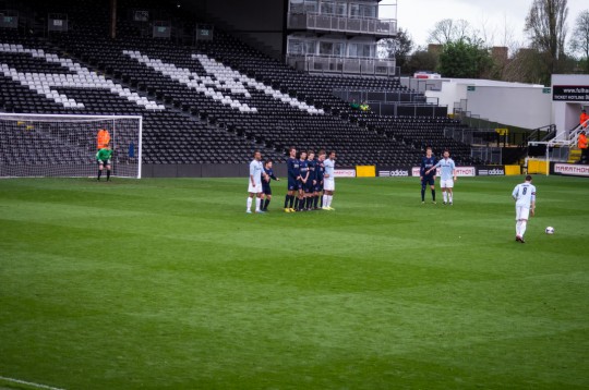 Cambridge were unable to convert set piece opportunities.