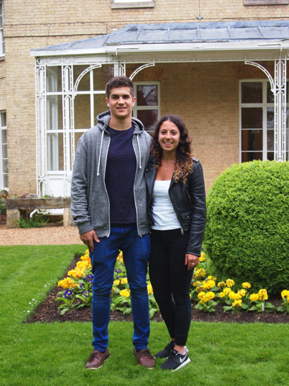 FITZ: Andy is a first year bio nat-sci and Gaby is a second year land ec.