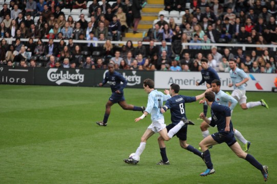 Oxford struggled to contain Cambridge on the counter-attack.
