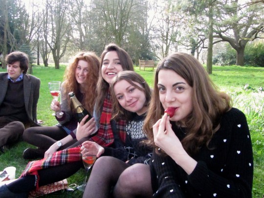 BEWARE: Smug picnicking gits