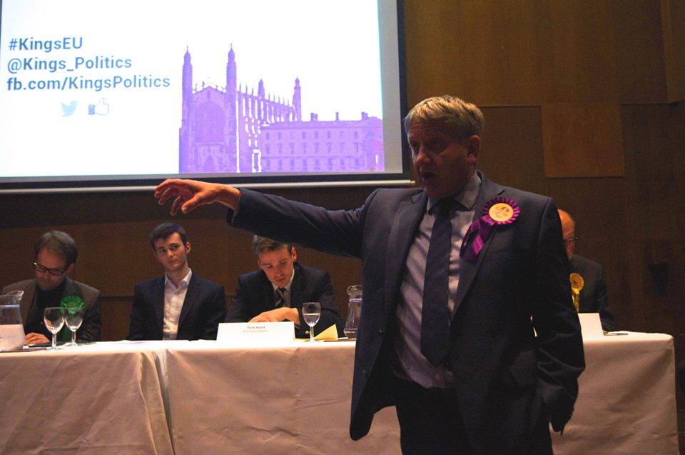 You'll have seen UKIP Pete slobbering over this fine specimen at King's the other week
