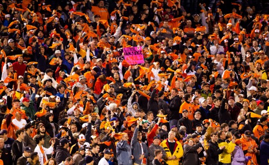 Who doesn't look good in the colour orange?
