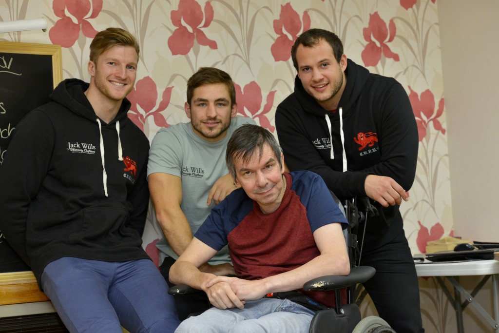 Michael Mortimore, Harry Peck, Will Briggs and David Warren - resident at The Manor -[2]