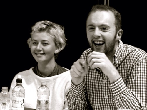 Ellen Robertson and Henry Jenkinson, writers