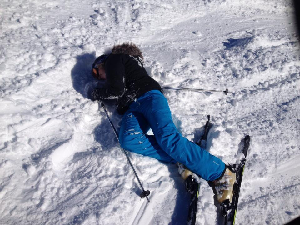 You don't have to be a good skier to look good