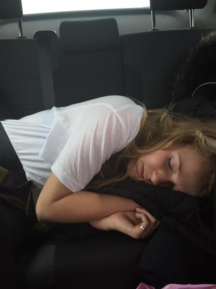 tired girl