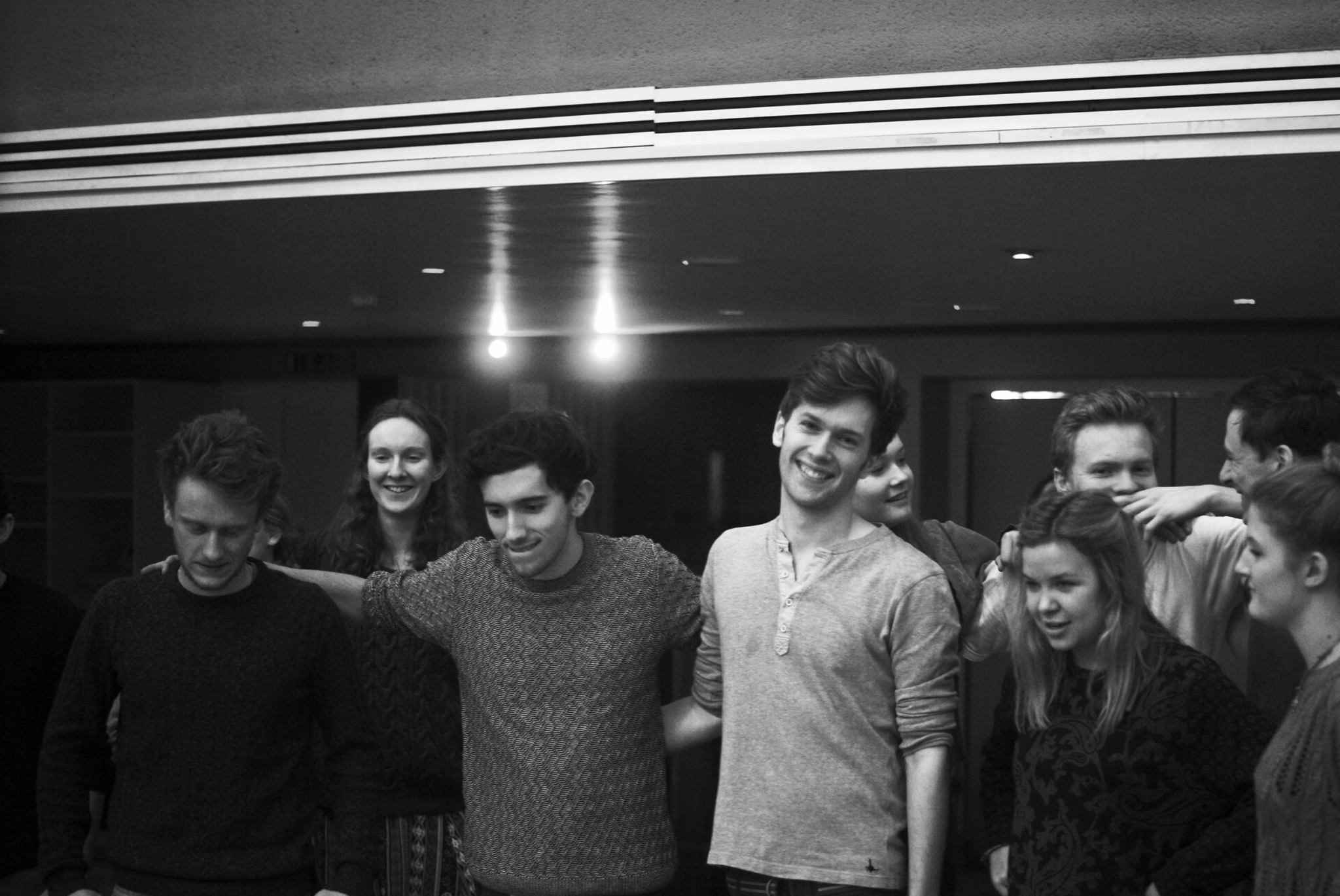 The smiles are all faked. They hate it really.