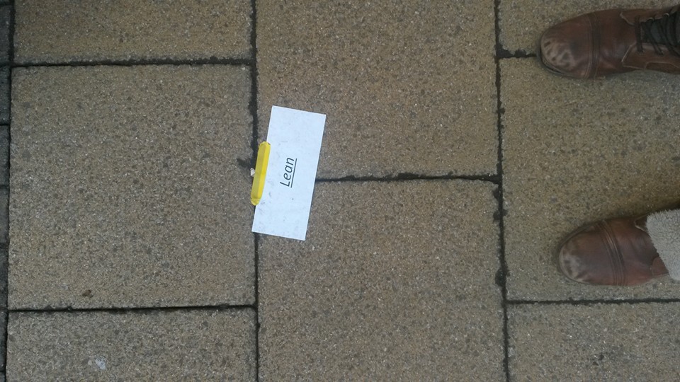 This is the only piece of evidence found at the scene of crime