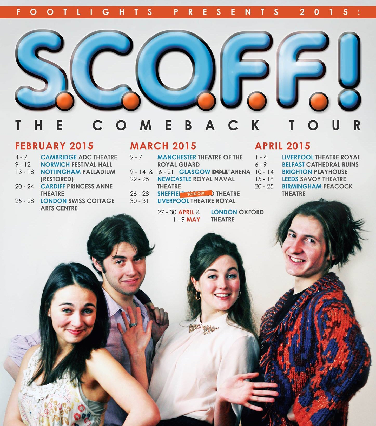 If only they really were going on tour - Sheffield wouldn't know what hit it.