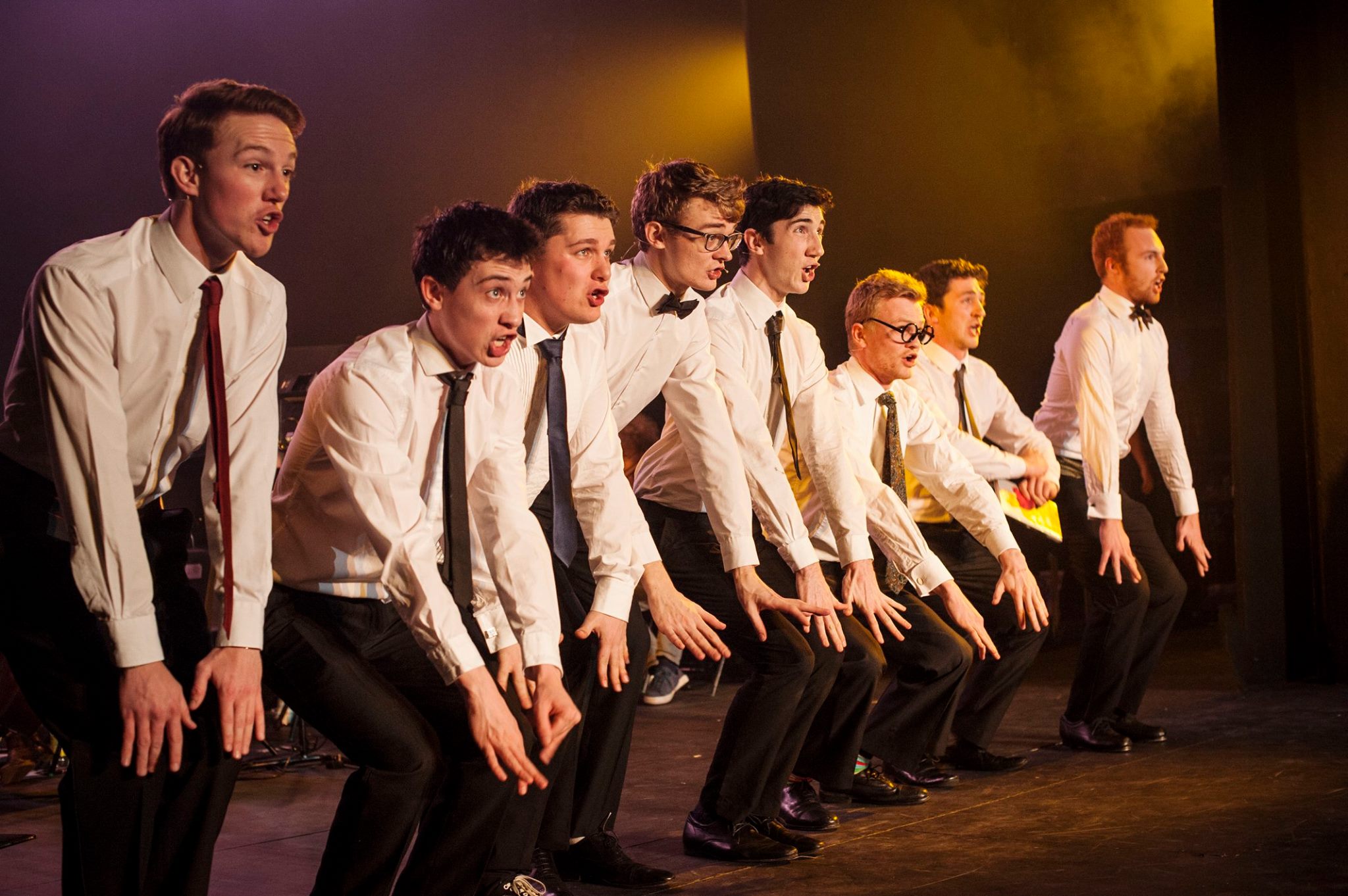 The male chorus consistently put out energetic and engaging performances.