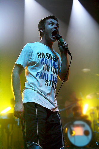 Enter Shikari frontman, Rou Reynolds