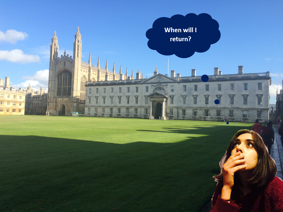 Forever dreaming of when we return next term