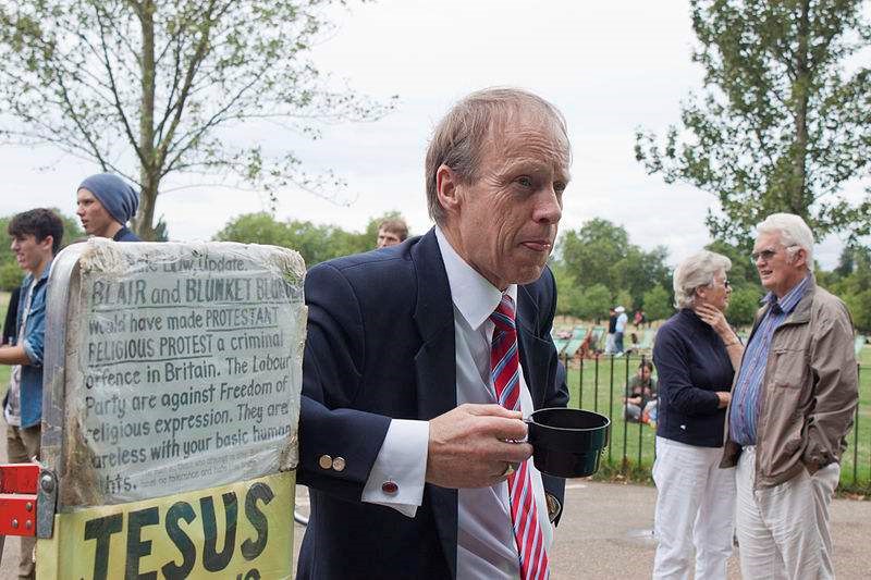 Self-righteous pricks at Hyde Park.  See, it could be worse.