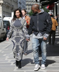 Kim K wearing Balmain: a feminist icon?