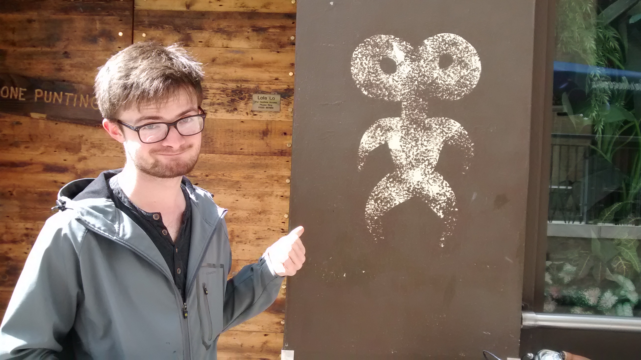 Porn test: if you see boobs instead of a two-headed person, you have a problem.